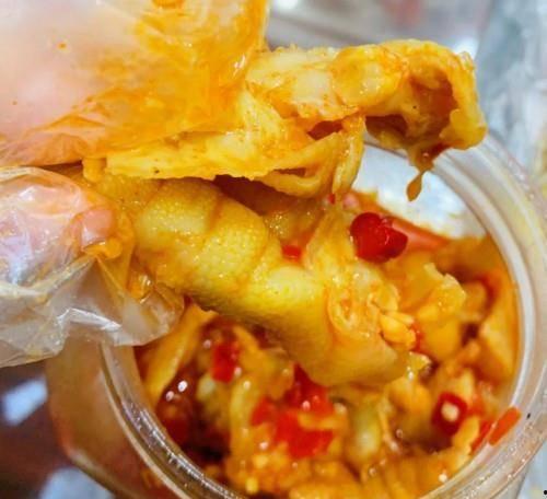 抖音网红香港猪皮图片,口感独特引发热议！
