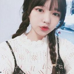 网红双麻花辫