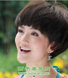 明星短发烫发发型图片,明星演绎时尚短发造型